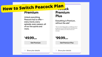 how to change peacock annual plan