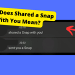 snapchat shared a snap with you