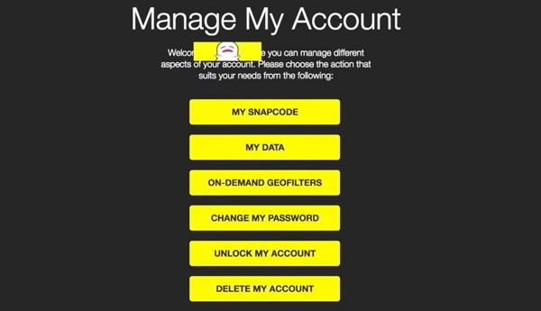 How to unlock locked Snapchat account