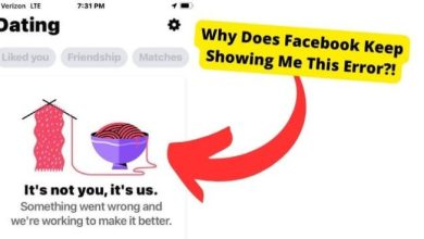 facebook its not you its us