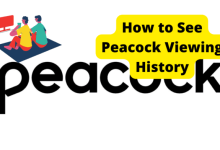 how to see peacock viewing history