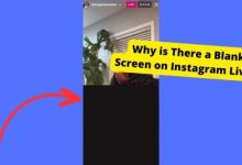 instagram live black screen