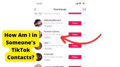 tiktok youre in their contacts